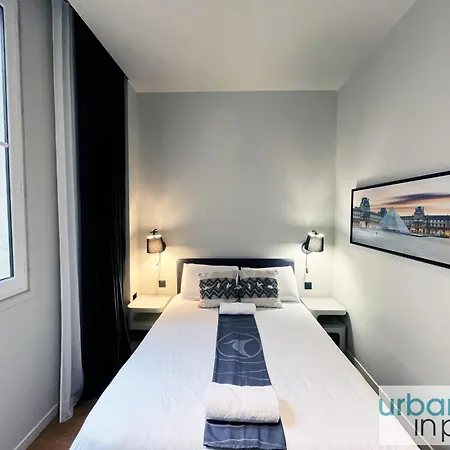 Urban Flat 110 - Luxury 3 Bedroom Near Galeries Lafayette 아파트 *