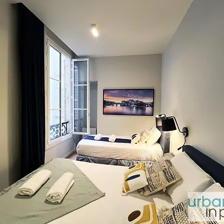 Urban Flat 110 - Luxury 3 Bedroom Near Galeries Lafayette * 파리