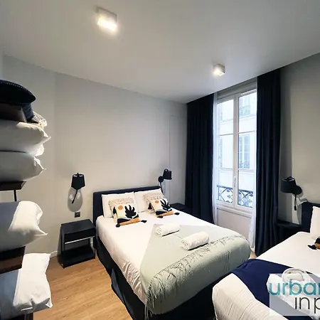 아파트 Urban Flat 110 - Luxury 3 Bedroom Near Galeries Lafayette