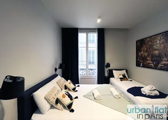 Urban Flat 110 - Luxury 3 Bedroom Near Galeries Lafayette Apartament *