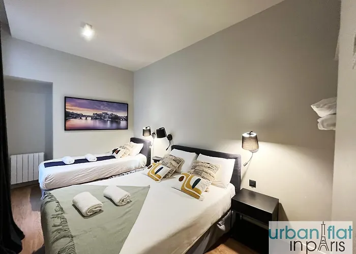 Apartament Urban Flat 110 - Luxury 3 Bedroom Near Galeries Lafayette Paryż