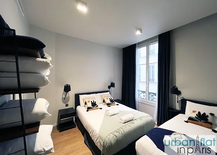 Apartament Urban Flat 110 - Luxury 3 Bedroom Near Galeries Lafayette